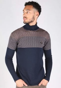 Gabbiano Strickpullover - Navy, Herren