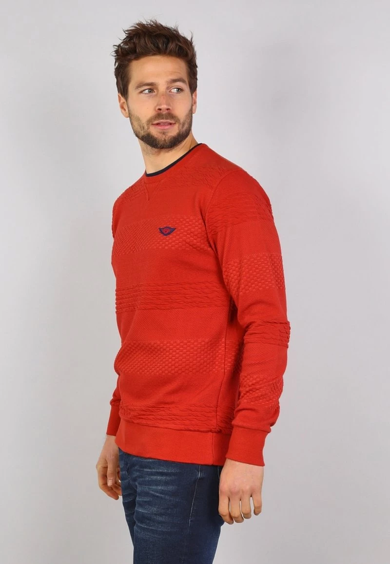 Gabbiano Strickpullover - Rusty Red, Herren 6 Gabbiano Strickpullover - Rusty Red, Herren – Bild 4