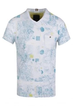 Gabbiano T-Shirt Print - White, Herren -Angebote Gabbiano Store 0099575790924ec3915874f33a420203