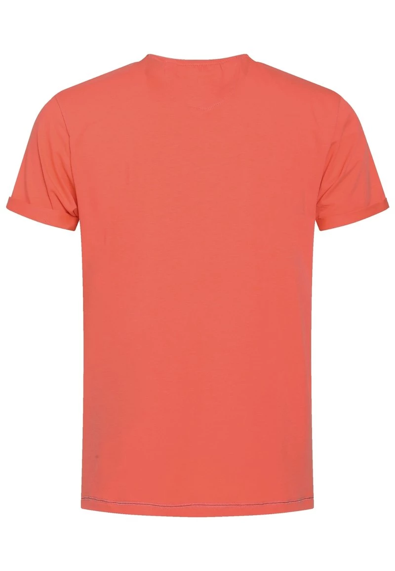 Gabbiano T-Shirt Print - Bright Coral, Herren 8 Gabbiano T-Shirt Print - Bright Coral, Herren – Bild 6