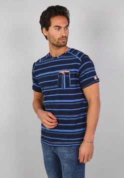 Gabbiano T-Shirt Print - Navy, Herren -Angebote Gabbiano Store 03ee845df2c74aa9b64b639511c56f0f