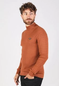 Gabbiano Strickpullover - Brick Orange, Herren -Angebote Gabbiano Store 048f9ce5e0834de49177f049f9bc51f0