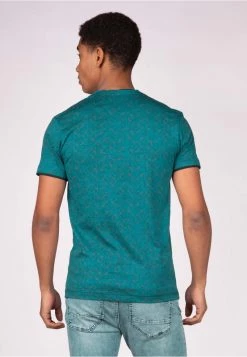 Gabbiano T-Shirt Print - Petrol Green, Herren -Angebote Gabbiano Store 07bcdfed52d7496c8a5f09efbd870036