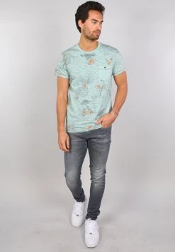 Gabbiano T-Shirt Print - Meadow Green, Herren -Angebote Gabbiano Store 08a2c69903ae46a4ac3b80b3e4e2fe73