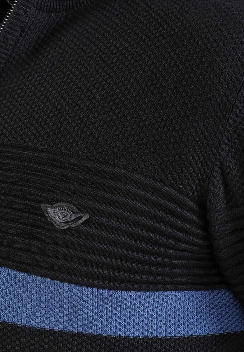 Gabbiano Strickpullover - Black, Herren 8 Gabbiano Strickpullover - Black, Herren – Bild 6