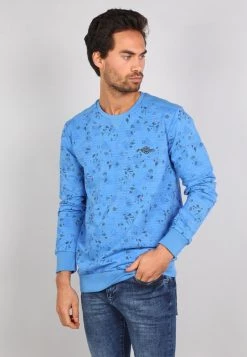 Gabbiano Sweatshirt - Niagara Blue, Herren