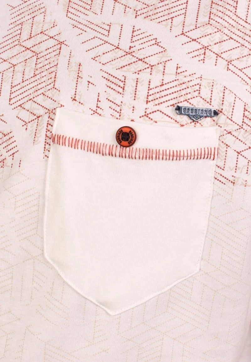 Gabbiano T-Shirt Print - Ecru, Herren 8 Gabbiano T-Shirt Print - Ecru, Herren – Bild 6