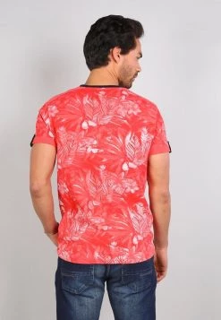 Gabbiano T-Shirt Print - Coral, Herren -Angebote Gabbiano Store 0dc0af07f97a47a2b2ab6f7bacd3558f