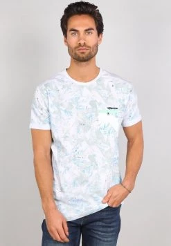 Gabbiano T-Shirt Print - White, Herren