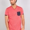 Gabbiano T-Shirt Print - Coral, Herren -Angebote Gabbiano Store 11ad1eb19a06431fbc81784a024b5efe