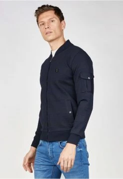 Gabbiano Strickjacke - Navy, Herren