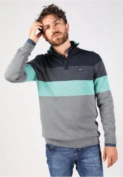 Gabbiano Strickjacke - Island Green, Herren