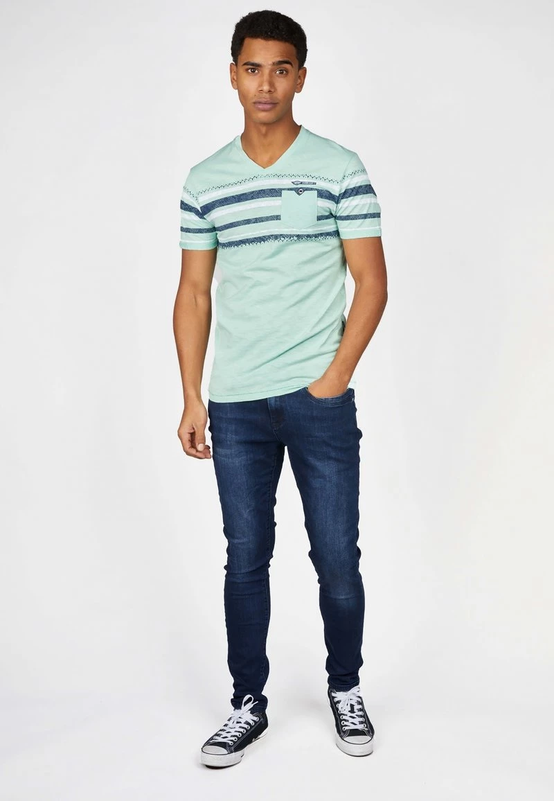 Gabbiano T-Shirt Print - Light Green, Herren 4 Gabbiano T-Shirt Print - Light Green, Herren – Bild 2