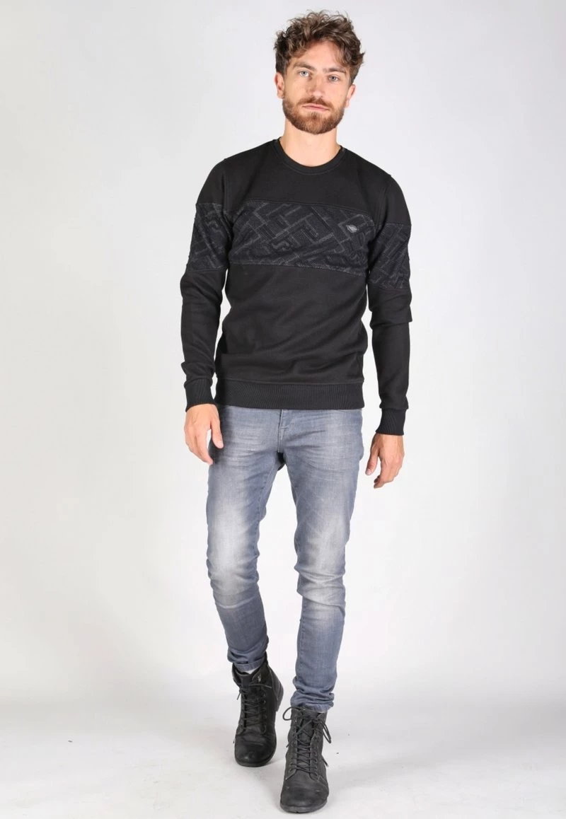 Gabbiano Strickpullover - Black, Herren 4 Gabbiano Strickpullover - Black, Herren – Bild 2