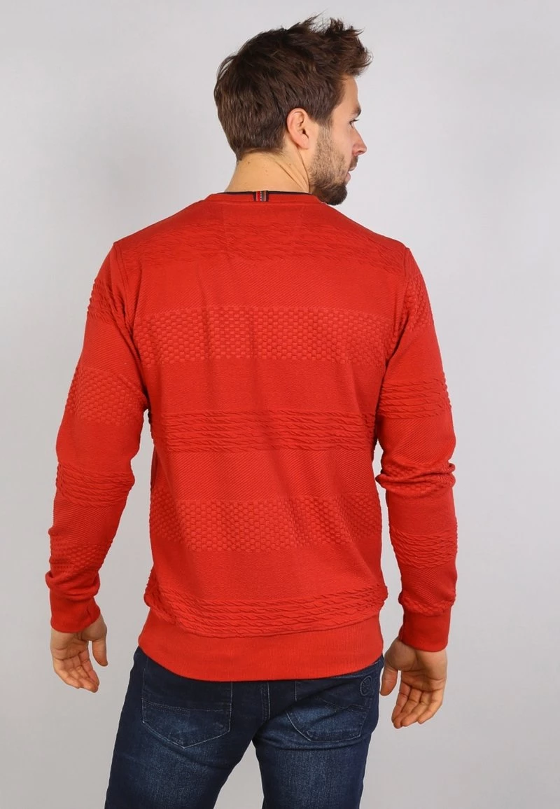 Gabbiano Strickpullover - Rusty Red, Herren 5 Gabbiano Strickpullover - Rusty Red, Herren – Bild 3