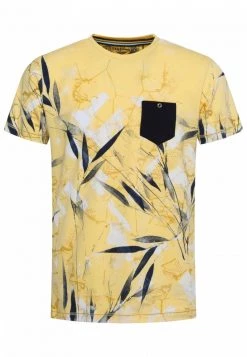Gabbiano T-Shirt Print - Pastel Yellow, Herren
