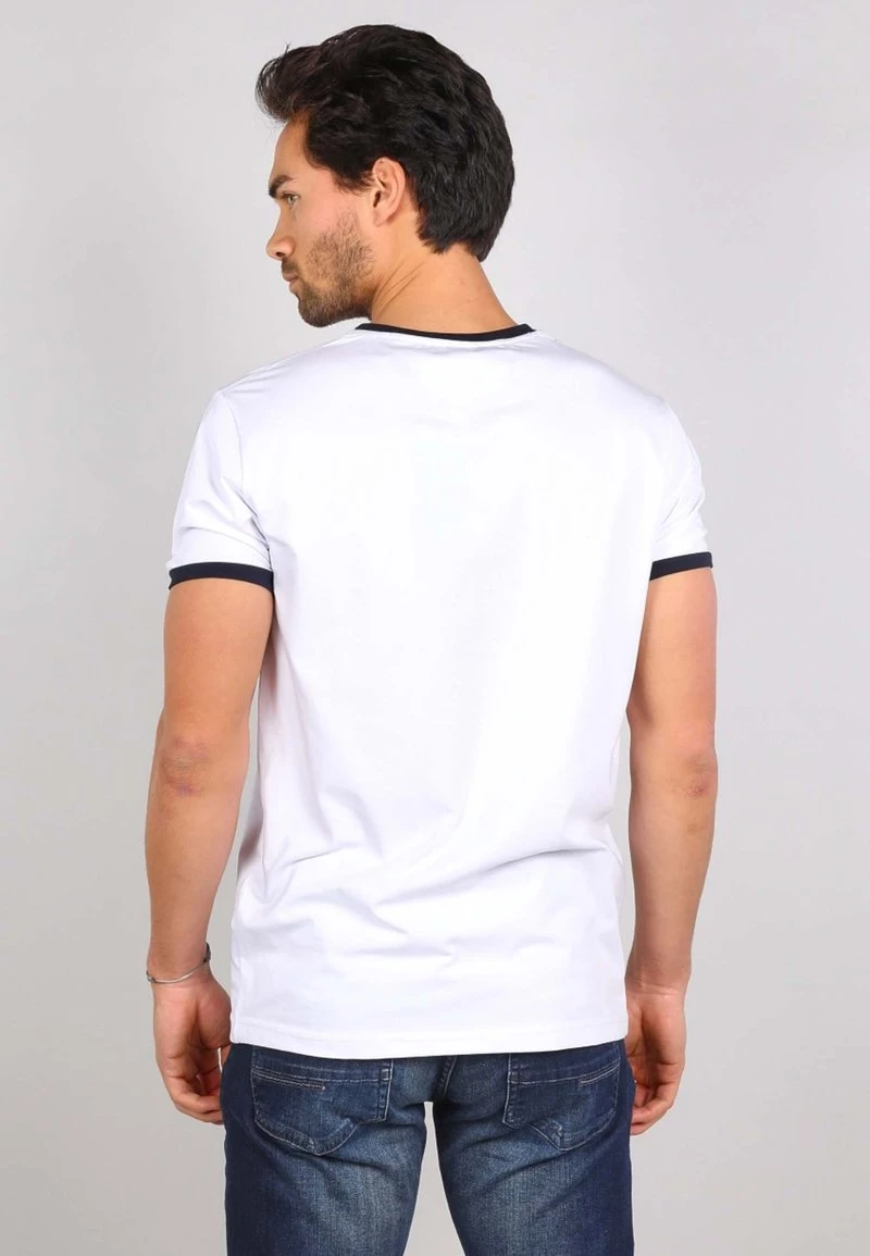 Gabbiano T-Shirt Print - White, Herren 6 Gabbiano T-Shirt Print - White, Herren – Bild 4