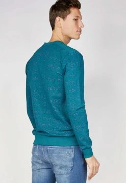 Gabbiano Sweatshirt - Petrol Green, Herren -Angebote Gabbiano Store 28c4eebd238240eaafa7a6ca36415e8b