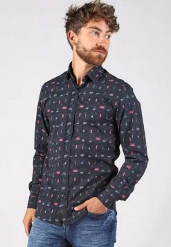 Gabbiano Hemd - Black, Herren