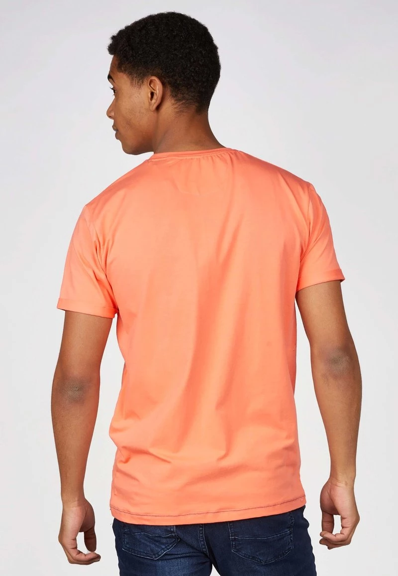 Gabbiano T-Shirt Print - Bright Coral, Herren 4 Gabbiano T-Shirt Print - Bright Coral, Herren – Bild 2