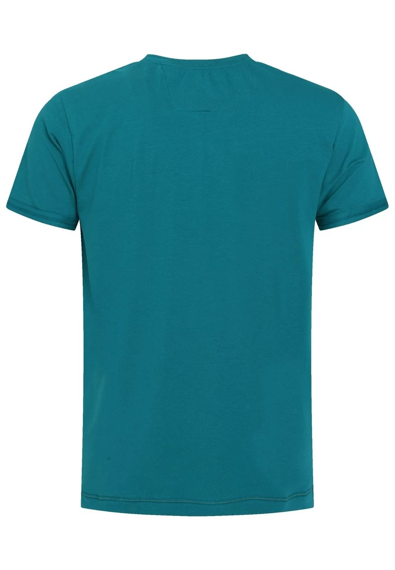 Gabbiano T-Shirt Print - Petrol Green, Herren 8 Gabbiano T-Shirt Print - Petrol Green, Herren – Bild 6
