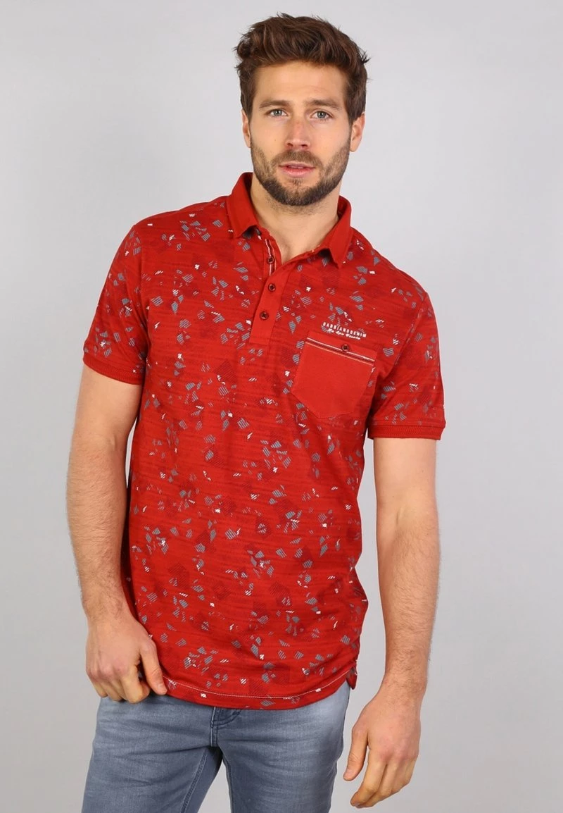 Gabbiano Poloshirt - Rusty Red, Herren 3 Gabbiano Poloshirt - Rusty Red, Herren