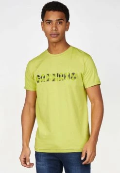 Gabbiano T-Shirt Print - Lime, Herren