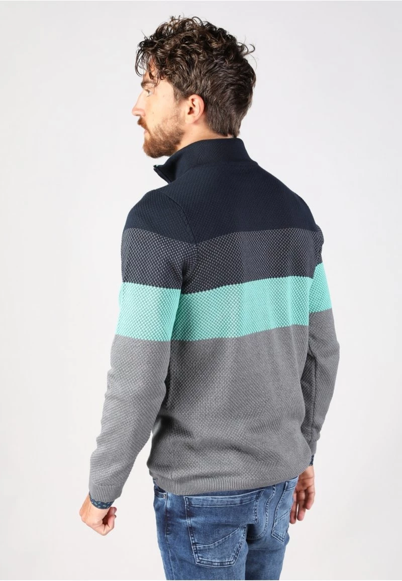 Gabbiano Strickjacke - Island Green, Herren 5 Gabbiano Strickjacke - Island Green, Herren – Bild 3