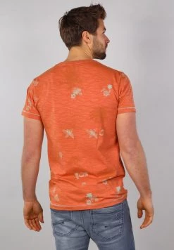 Gabbiano T-Shirt Print - Papaya, Herren -Angebote Gabbiano Store 411601df523f4662bd83e28f287c3faa