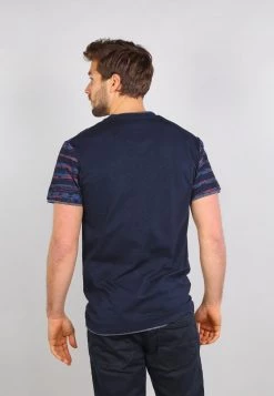 Gabbiano T-Shirt Print - Navy, Herren -Angebote Gabbiano Store 41fbd2999809456aaa8af5cca3f6bc9a