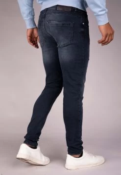 Gabbiano MILAN - Jeans Skinny Fit - Blackgreen Destroyed, Herren -Angebote Gabbiano Store 4255f3c97ee64b54af75ee4bf9f9d062