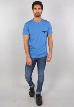 Gabbiano T-Shirt Print - Niagara Blue, Herren 10 Gabbiano T-Shirt Print - Niagara Blue, Herren -Angebote Gabbiano Store 430697f27d8c4d8fa2c9148b290b6d95