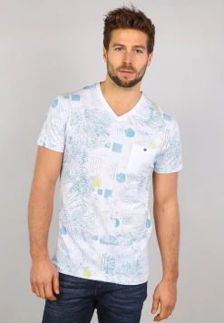 Gabbiano T-Shirt Print - White, Herren
