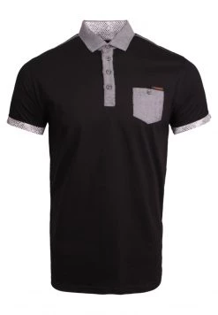 Gabbiano Poloshirt - Black, Herren