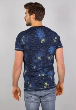 Gabbiano T-Shirt Print - Navy, Herren -Angebote Gabbiano Store 46d700ef6e194eca9b6897ea80642cee