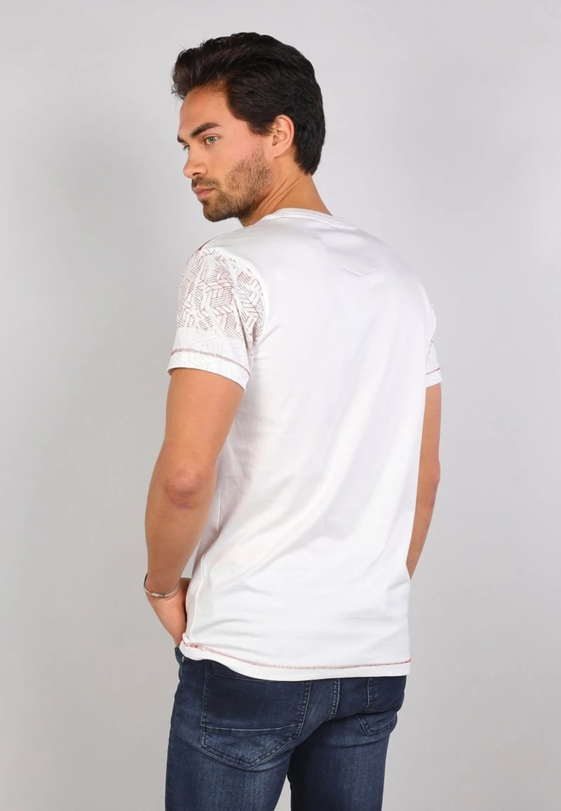 Gabbiano T-Shirt Print - Ecru, Herren 5 Gabbiano T-Shirt Print - Ecru, Herren – Bild 3