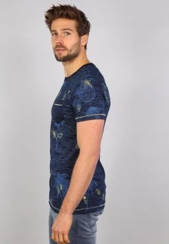 Gabbiano T-Shirt Print - Navy, Herren -Angebote Gabbiano Store 49fb83804d854a869d0b8e5fc5796a43
