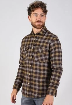 Gabbiano Hemd - Dry Mocca, Herren