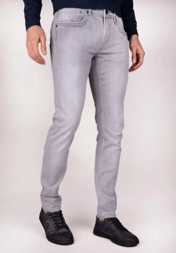 Gabbiano PRATO - Jeans Slim Fit - Stone Grey, Herren