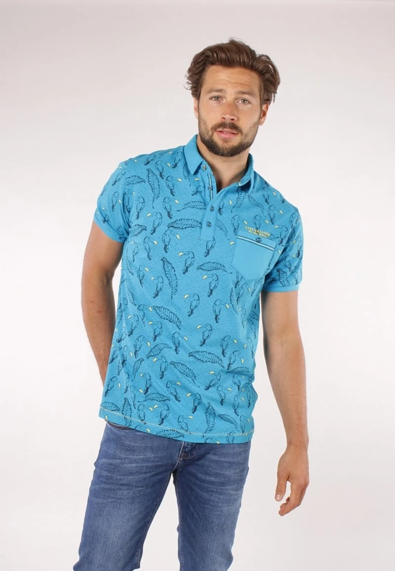 Gabbiano Poloshirt - Turquoise, Herren 3 Gabbiano Poloshirt - Turquoise, Herren