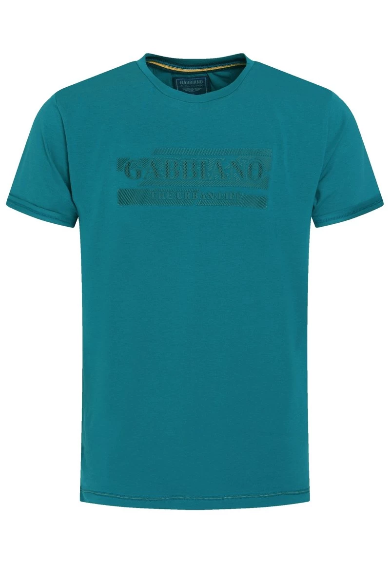 Gabbiano T-Shirt Print - Petrol Green, Herren 7 Gabbiano T-Shirt Print - Petrol Green, Herren – Bild 5