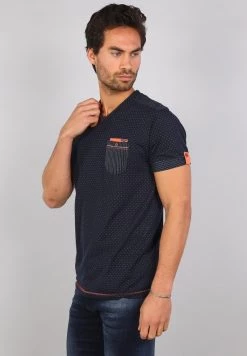 Gabbiano T-Shirt Print - Navy, Herren -Angebote Gabbiano Store 50caf1434b5343dab8381898567b61bb