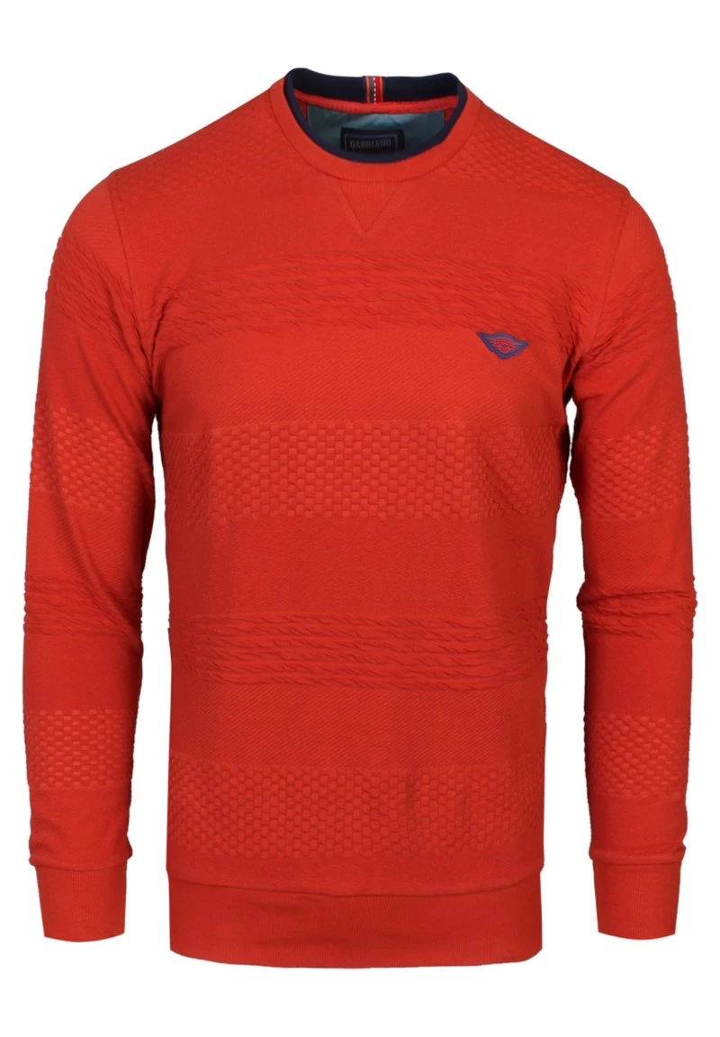 Gabbiano Strickpullover - Rusty Red, Herren 8 Gabbiano Strickpullover - Rusty Red, Herren – Bild 6