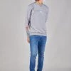 Gabbiano Sweatshirt - Grey Melange, Herren