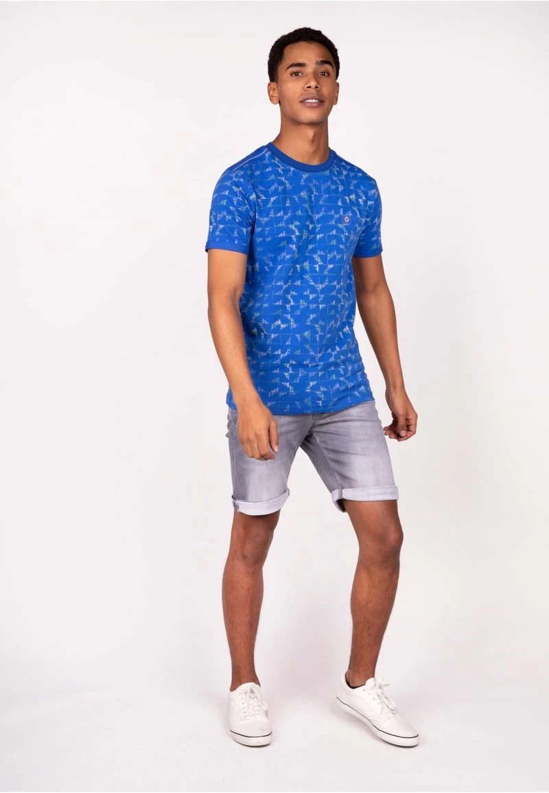 Gabbiano T-Shirt Print - Cobalt, Herren 4 Gabbiano T-Shirt Print - Cobalt, Herren – Bild 2