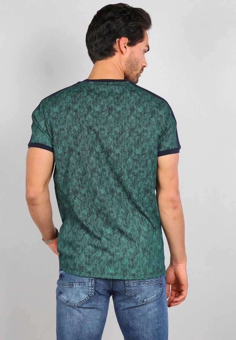 Gabbiano T-Shirt Print - Navy, Herren 5 Gabbiano T-Shirt Print - Navy, Herren – Bild 3