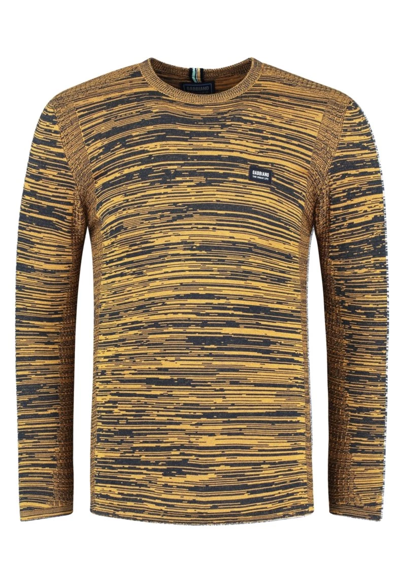 Gabbiano Strickpullover - Solar Yellow, Herren 8 Gabbiano Strickpullover - Solar Yellow, Herren – Bild 6