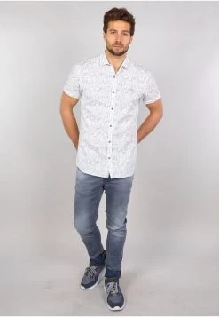 Gabbiano Hemd - White / Green, Herren -Angebote Gabbiano Store 60b1283acac24411b9872b50fb305e0d