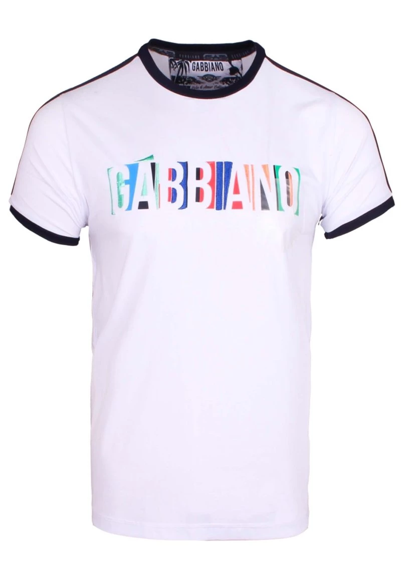Gabbiano T-Shirt Print - White, Herren 5 Gabbiano T-Shirt Print - White, Herren – Bild 3
