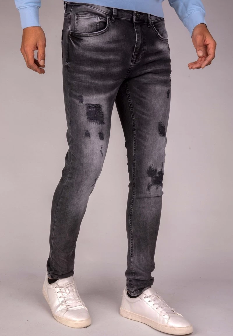 Gabbiano MILAN - Jeans Slim Fit - Blackfaded Destroyed, Herren 3 Gabbiano MILAN - Jeans Slim Fit - Blackfaded Destroyed, Herren